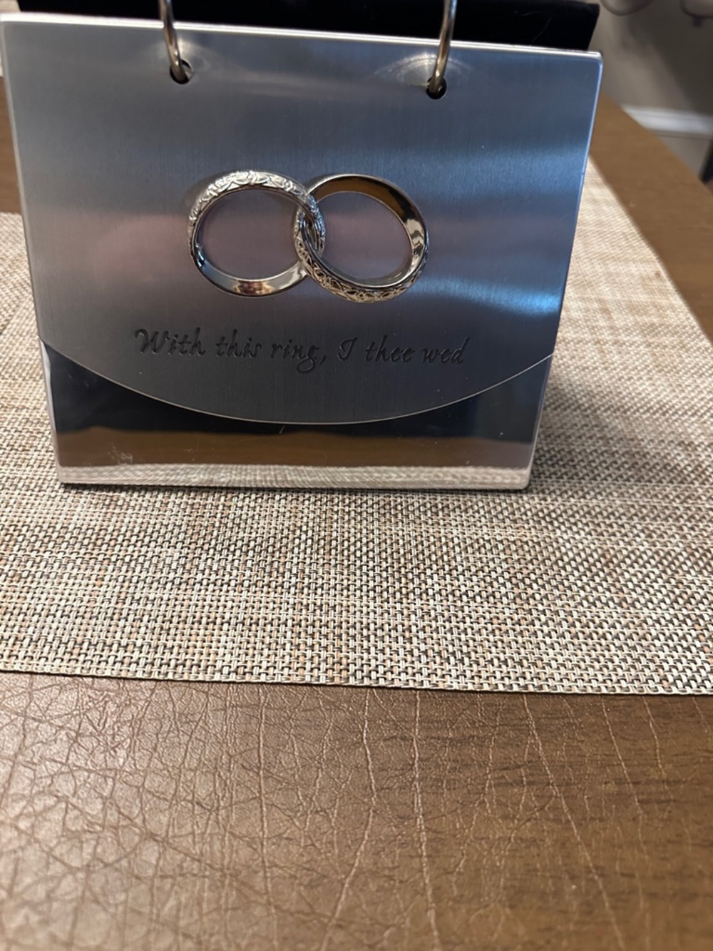 Malden Silver Interlocking Rings picture  Holder